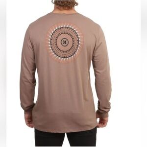 Hurley Men’s Everyday Wheel Long Sleeve T-Shirt NEW W Tags Medium Color Roadside